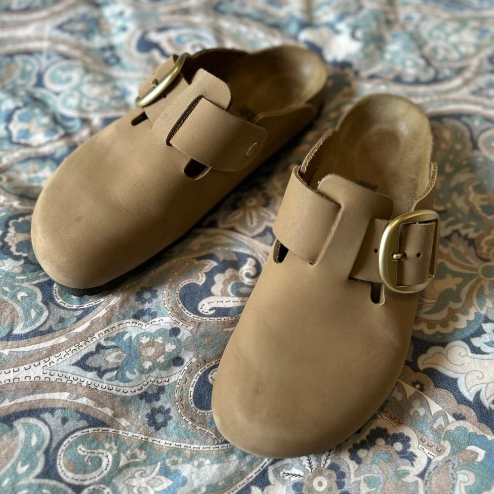 Birkenstock - Boston Oiled Leather - Sz. 39